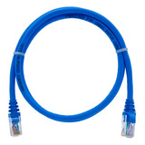 Cabo Rede Kit 10 Un. Patch Cord Cat5e Rj45 - 1 Metro