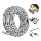 Cabo Rede Rolo 30 Metros Rj45 Crimpado - Pronta Entrega