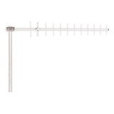 Cabo Repetidor + Antena Celular Rural 20dbi 850mhz Aquario