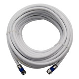 Cabo Rg6 Branco 10m Metros Rg06