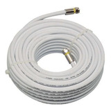 Cabo Rg6 Branco 25m Metros Rg06