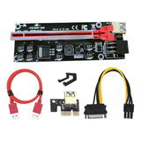Cabo Riser 009s Plus Pci Express 1x A 16x Pcie Mineração