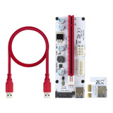 Cabo Riser Minerar Pci-e 1x Para 16x Usb 3.0 008s - Realengo