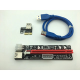 Cabo Riser Pci Express 1x A 16x Pcie Mineração Ver 10.3c