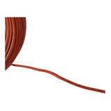 Cabo Silicone 4mm Alta Temperatura 300 C Pansil 10 Metros Cor Da Cobertura Telha