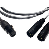 Cabo Splitter Xlr Macho 5 Pinos Para Microfone Shure Vp88 5m
