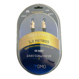 Cabo Subwoofer Gold Series Dmd Diamond Cable Gs-3057 5mts
