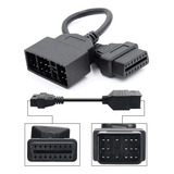 Cabo Toyota 17 Pinos + Toyota 22 Pinos Conector Macho/ Obd2