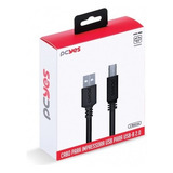 Cabo Usb 2.0 Am * Bm Pcyes 3mts (original) Laser, Deskjet