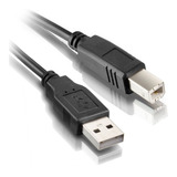 Cabo Usb 2.0 Impressora Universal Epson Hp Samsung 1.80m
