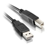 Cabo Usb A/b 2.0 De 2 Metros Para Impressora Com Filtro
