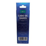 Cabo Usb Dados Turbo Para iPhone iPad iPod Carga Rápida.