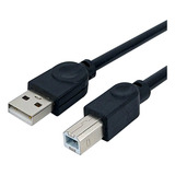 Cabo Usb Impressora 1,5 Metros Tipo B Hp Epson Canon Elgin