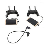 Cabo Usb Micro Tipo Otg 90 ° Para Dji Spark Mavic Pro Air