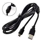 Cabo Usb Para Carregar Controle Do Ps3 Play 3 C/ 2,00 Metro