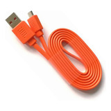Cabo Usb Para Jbl Para Go Go1 Go 2 Bluetooth Laranja