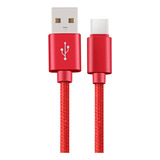 Cabo Usb Tipo C Turbo 3 Metros Carga E Dados Reforçado