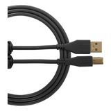 Cabo Usb Ultimate Udg P Interface De Áudio 3m U95003bl Preto
