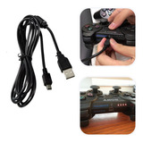 Cabo Usb V3 Controle Para Ps3 Carrega E Sincroniza Manete