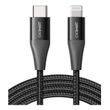 Cabo Usb-c Turbo Lightning Original Para iPhone 3 Metros 20w