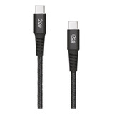 Cabo Usb-c + Usb-c I2go 2m 3a 60w Nylon Trançado Preto