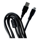 Cabo V8 Carregador Controle Ps4 Com Filtro Usb 1,80 Metros
