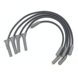 Cabo Vela Silicone Chevette Ohc Preto Cinza Psi Psi006ptcz