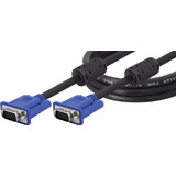 Cabo Vga X Vga 20 Metros Profissional Blindado 20m Pc - Novo
