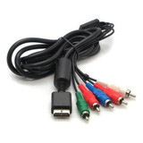 Cabo Vídeo Ps2 Ps3 Alta Definição Hdtv Led E Lcd Componente