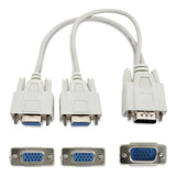 Cabo Y Vga 1x2 Divisor Splitter Duplica Pc Notebook Projetor