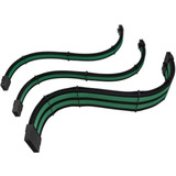 Cabos Extensores Rise Cable Sleeve Preto/verde