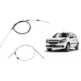 Cabos Freio De Mão Traseiro Gm Agile 1.4 Lt/ltz 2011 A 2016