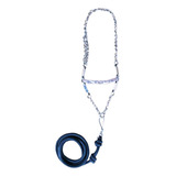 Cabresto Cavalo De Corrente Inox Cavalo (garanhão) Com Cabo