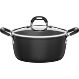 Caçarola Tramontina Antiaderente Mônaco Induction 24cm Preta