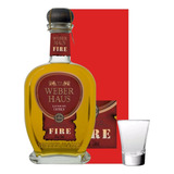 Cachaça Weber Haus Fire Canela Licor Fino 750ml 35% Nf+ Copo