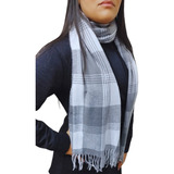 Cachecol Feminino Lenço Xale Manta Echarpe Xadrez Pescoço 
