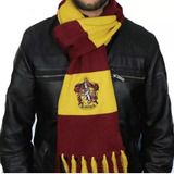 Cachecol Harry Potter Grifinória Hogwarts Unissex Bordado
