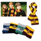 Cachecol Harry Potter Grifinoria Sonserina Lufa Lula Inverno