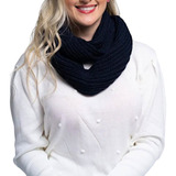 Cachecol Max Gola Tricot 2 Voltas Super Macia Inverno
