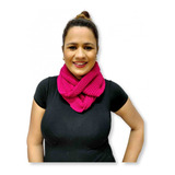Cachecol Maxi Gola Feminino Tricot Dupla Volta
