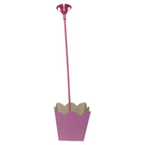 Cachepô Cartonado C/ Pega Balão 8.5 Cm X 8.5 Cm - 10 Un