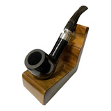 Cachimbo Madeira Envernizado Giovani Piteira Chifre +suporte