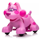 Cachorro Passeio Elétrico 6v Rideamal Blues Clues Magenta Cor Rosa Voltagem Do Carregador 110v/220v