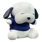 Cachorro Snoopy De Pelúcia Com Moletom Antialérgico