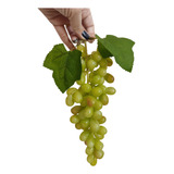 Cachos De Uva Artificial Grande Fruta Silicone Santa Ceia