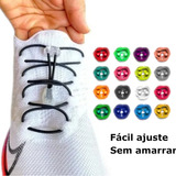 Cadarço Elástico Ciacool Coollace Corrida Triathlon Cores Cor Verde Fluorescente