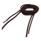 Cadarço Redondo Algodão 4mm Reforçado Botas Calçados 1,20mt
