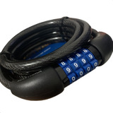 Cadeado Bicicleta Espiral Segredo Senha 8x1500mm Maxtrava