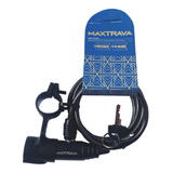 Cadeado Espiral P/ Bike Maxtrava 0002 C/ Suporte 6mm X 1m