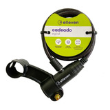 Cadeado Moto Bicicleta Cabo Aço Elleven 1mt X 6mm Chaves